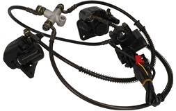 Bremsesystem komplet foran, Magnum 200