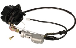 Bremsesystem komplet bag, Magnum 200