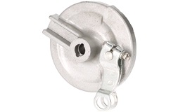 Bremseplade foran inkl. bakker, Kiddy 70