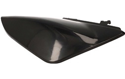 Sidenummerplade h.s. sort, Kiddy 70