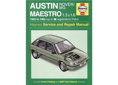 Rep.håndbok Austin/MG/Rover Maestro 83-