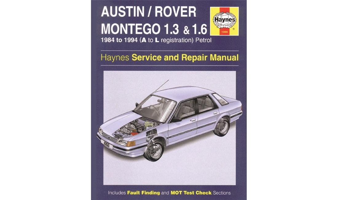  Reparasjonshåndbok Austin/Rover Montego 84-94