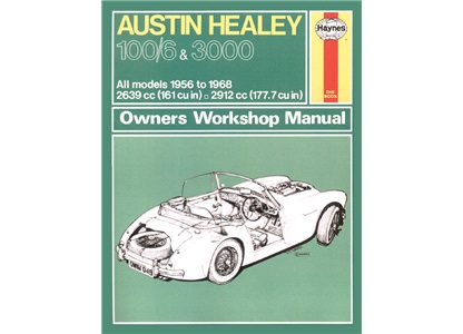 Rep.håndbok Austin Healey 100/6 & 3000