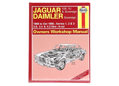Rep.håndbog Jaguar XJ6 68-86