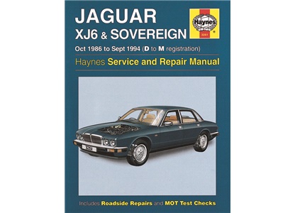 Rep.håndbok Jaguar XJ6 86-94