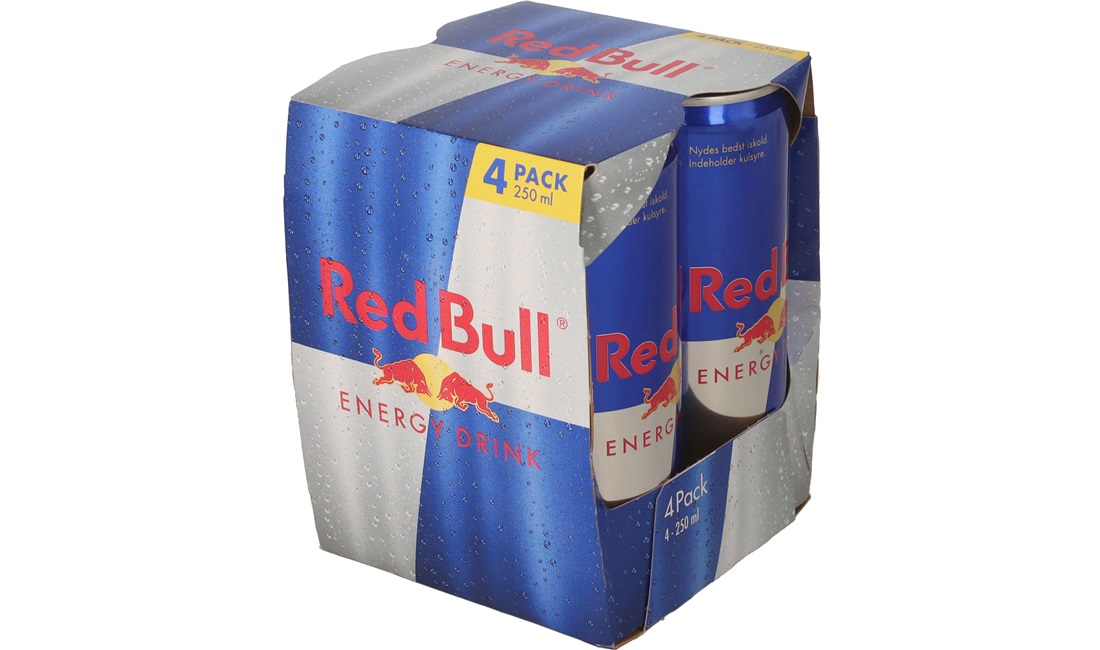  RED BULL 4-PACK Energy drink 250ml excl. pant A