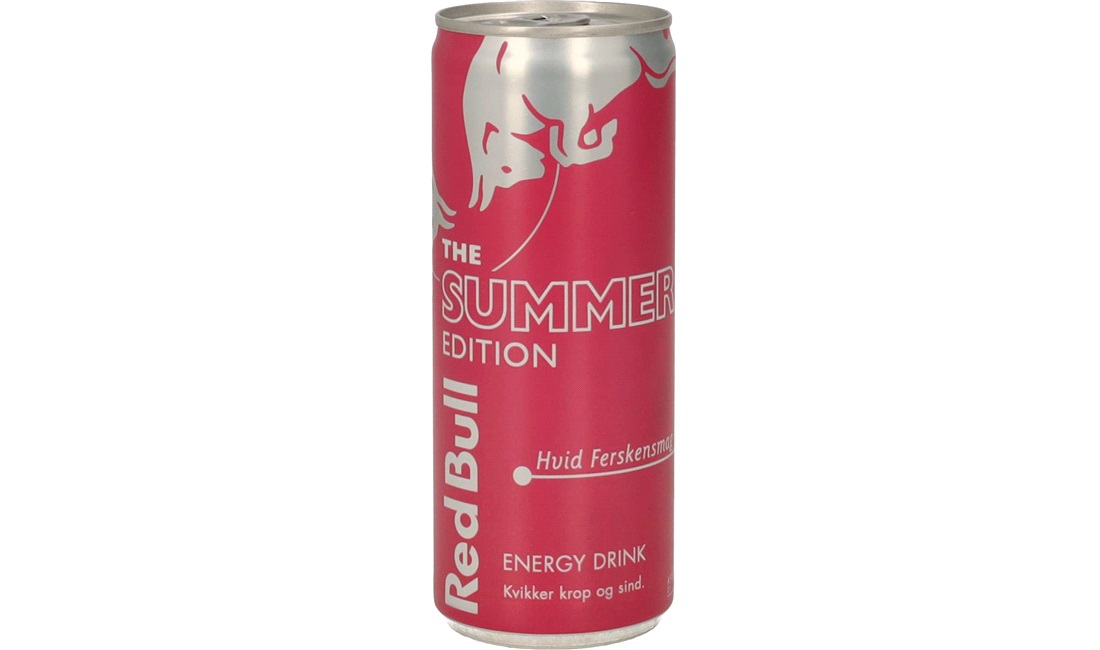  Red Bull Summer edition hvid fersken 250ml ex. pant A
