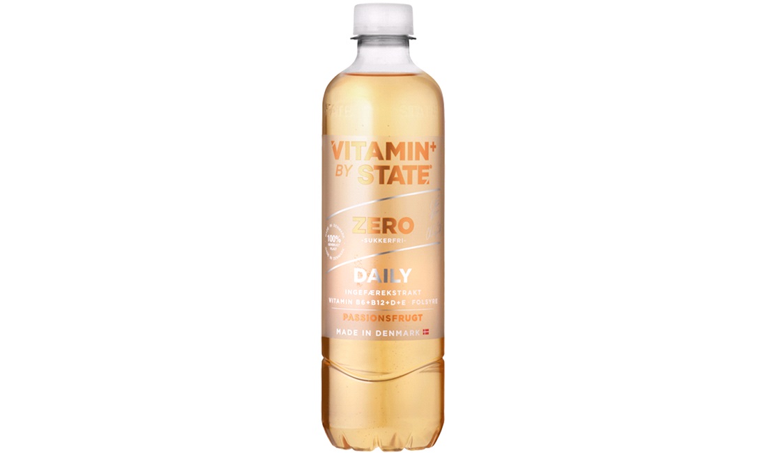  STATE Vitamin drik passionsfrugt 0,5 liter excl. pant B