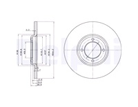  Bremseskive 262 x 13 mm