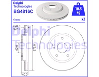  Bremseskive 272 x 22 mm