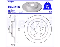  Bremseskive 296 x 11 mm