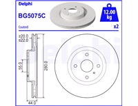  Bromsskiva 280 x 22 mm