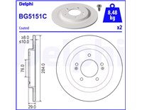  284 x 10 mm