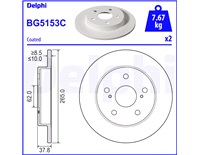  Bremseskive 265 x 10 mm