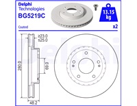  Bromsskiva 280 x 25 mm