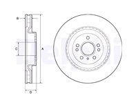  Bremseskive 350 x 32 mm