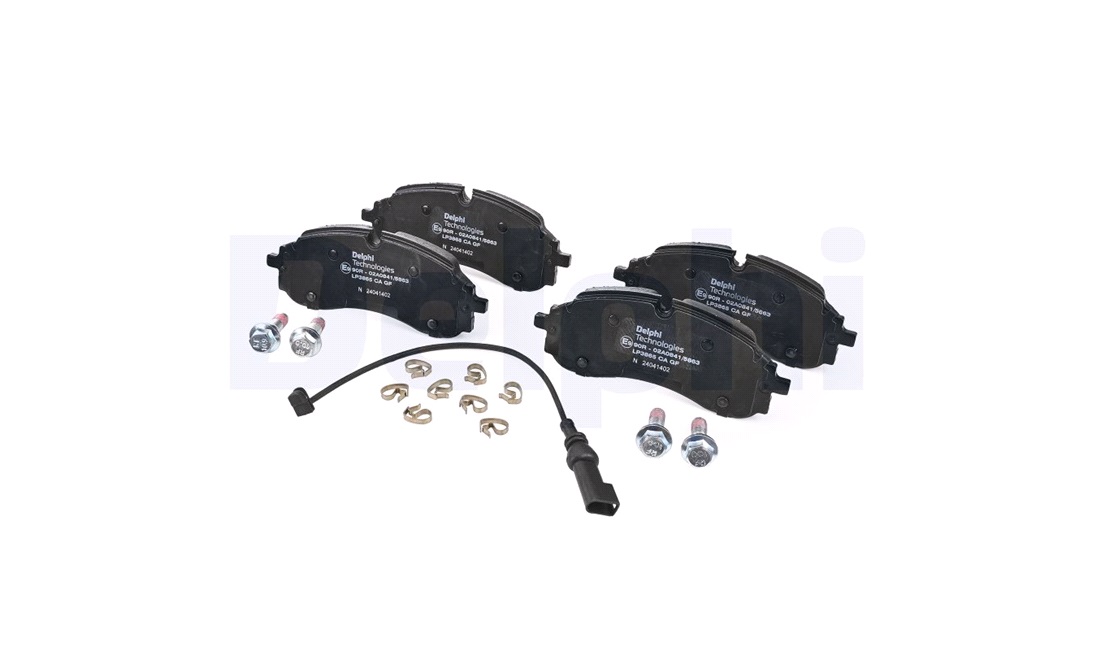  Bromsbeläggssats, skivbroms