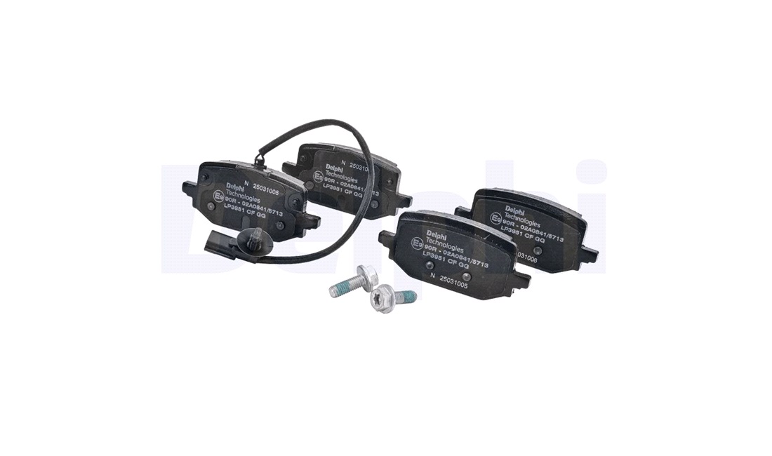  Bromsbeläggssats, skivbroms