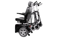 Rollatorhållare för permobil