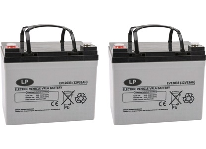 Batteripack 2 st LP VRLA 12V-33AH