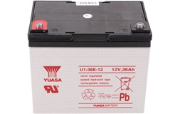 Batteri 12V-36Ah YUASA, E-buddy