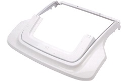 Panel under säte v. bakljus, vit S23T