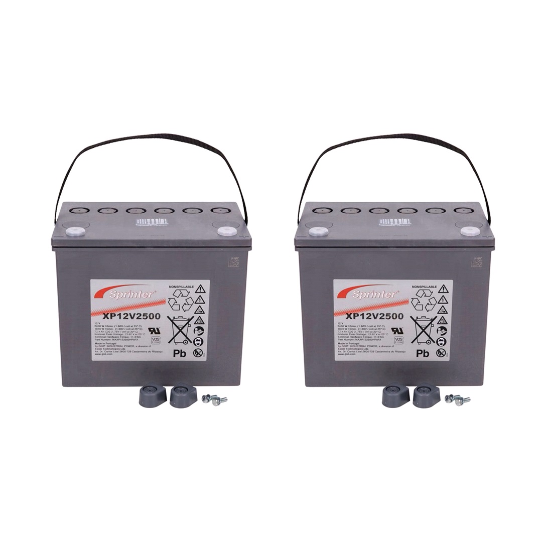 Exide Batteripack Exide 12V 75Ah, Heartway