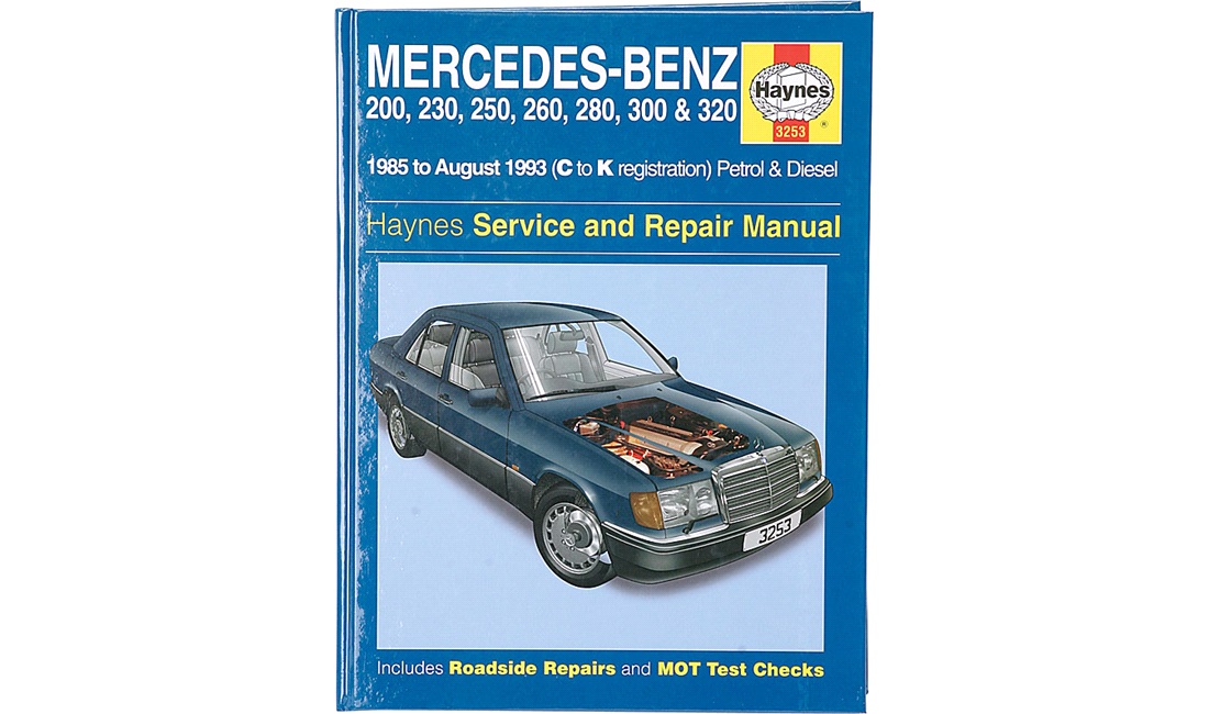  Reparasjonshåndbok Mercedes E-Klasse (alle W124) -96 12/84-6/93