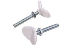 Beslag runde overflader 2pk Safety1st