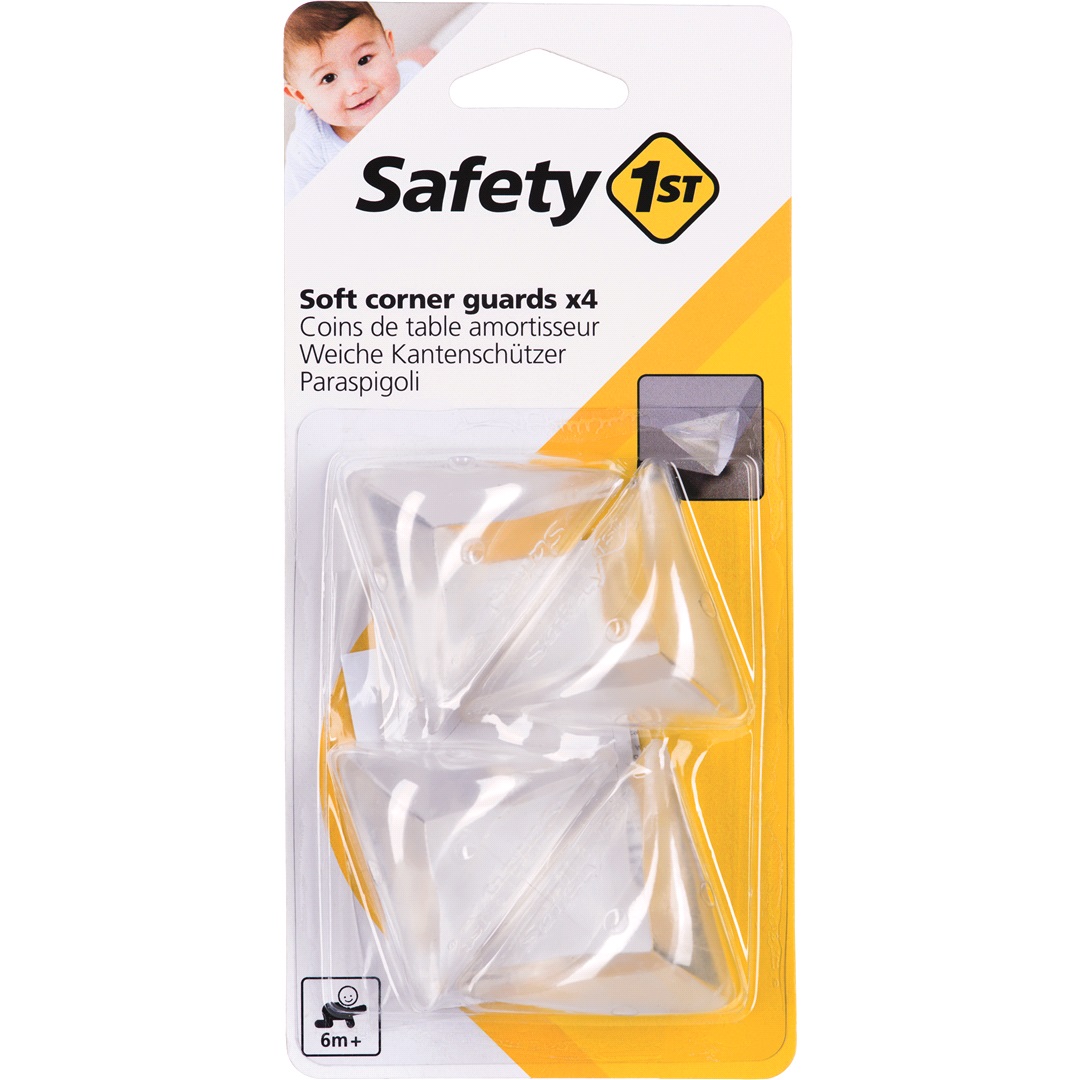 Safety1st Hörnskydd i gummi 4-pack Safety