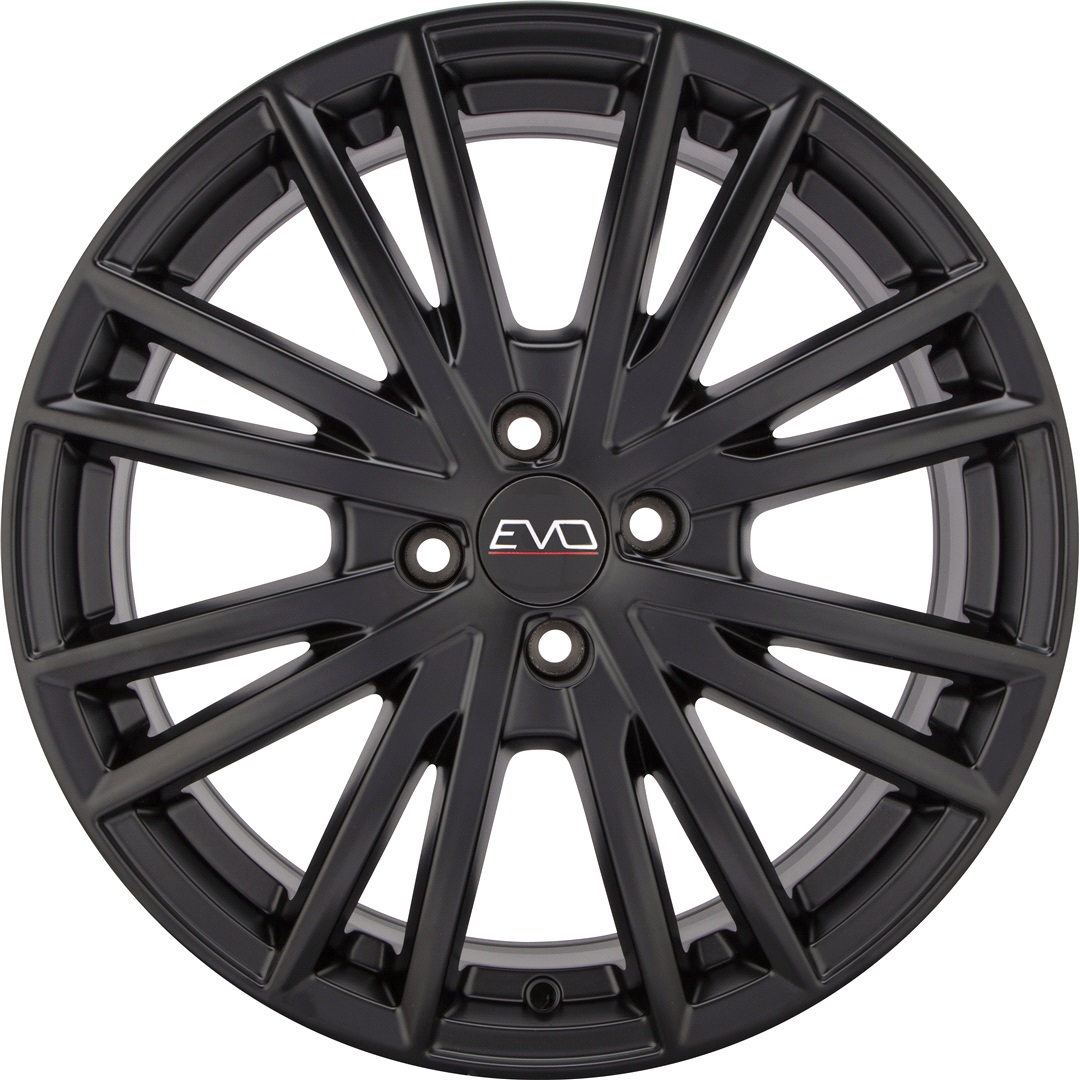EVO Scandic Black 6,5x16 5x114,3 ET40 Ø67,1