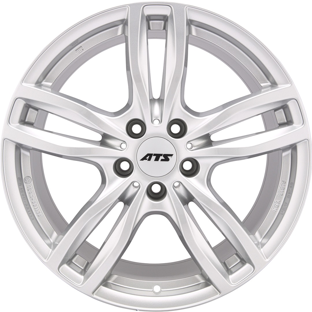 ATS Evolution Silver 8x18 5x120 ET34 Ø72,6