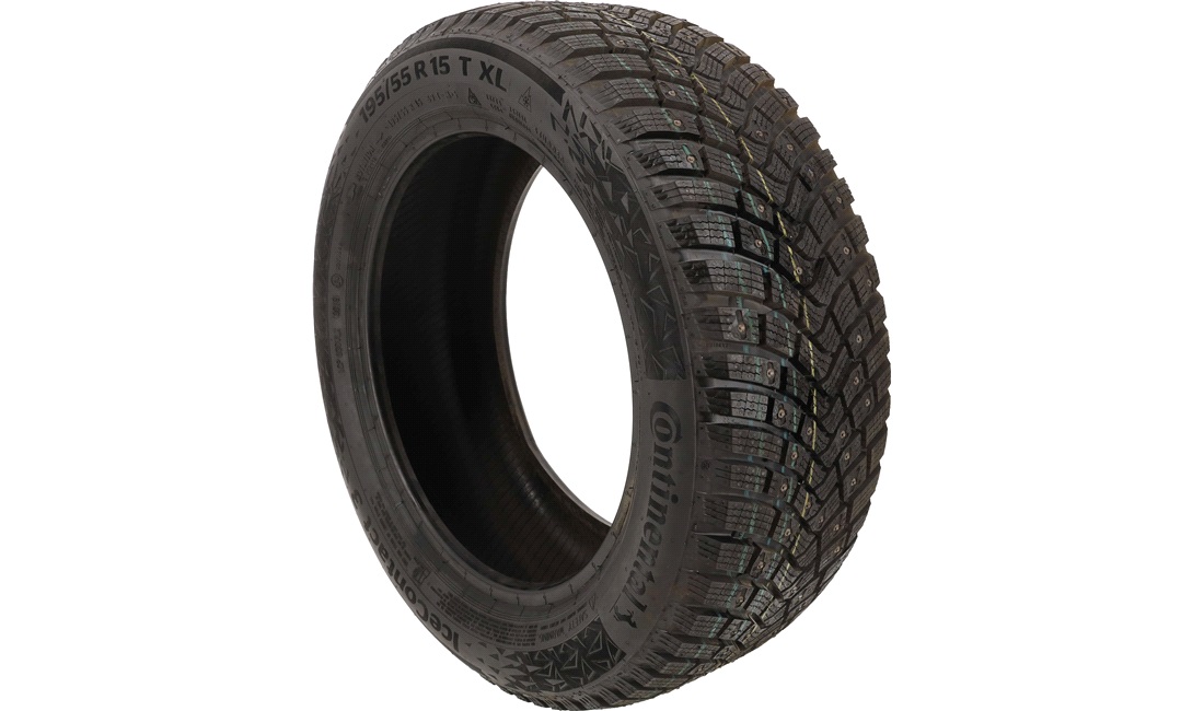  Continental 195/55-15 89T - IceContact 3 Pigg