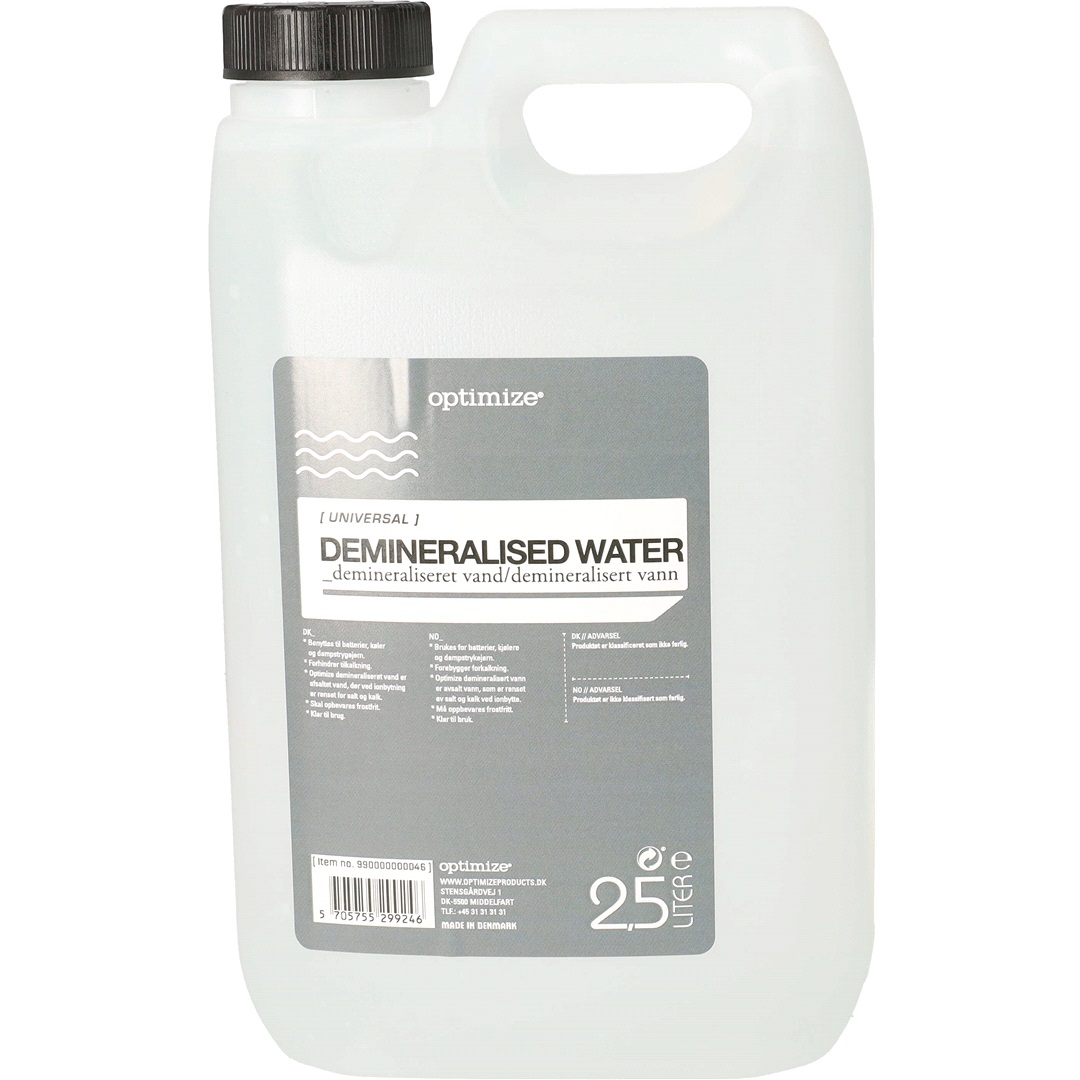 Dankemi Demineralisert Vann 2,5 Liter