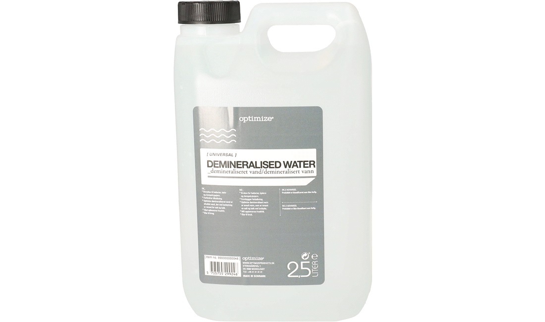  Demineraliseret vand, 2,5 liter