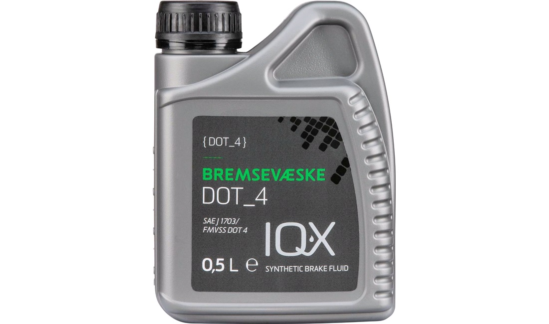  IQ-X bremsevæske, DOT 4, 0,5 Liter