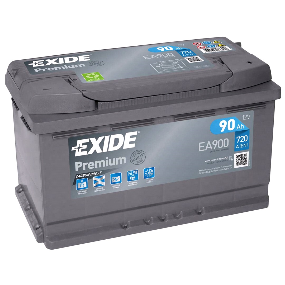 Exide Batteri - EA900 - PREMIUM