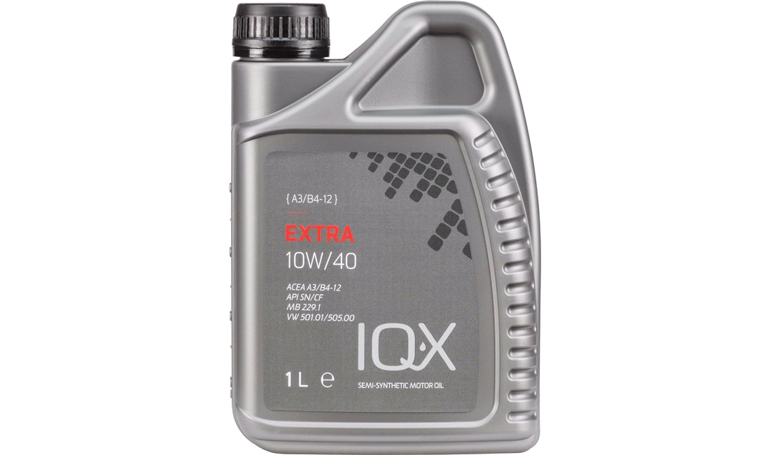  IQ-X EXTRA 10W/40 motorolie, 1 liter