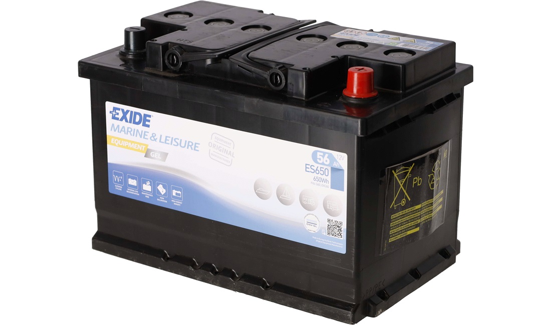 diskret håndflade klo Batteri 12V 56Ah - Bilbatteri - Stort udvalg i batterier til netop din bil  - thansen.dk