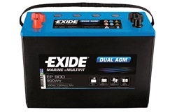 Startbatteri - EXIDE DUAL AGM 
