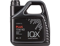  IQ-X PLUS 15W/40 motorolie 4 liter