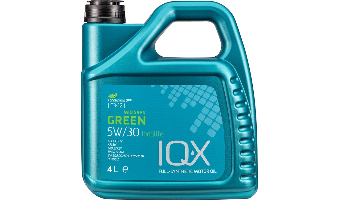  IQ-X LL Green 5W/30 C3 partikel 4 liter