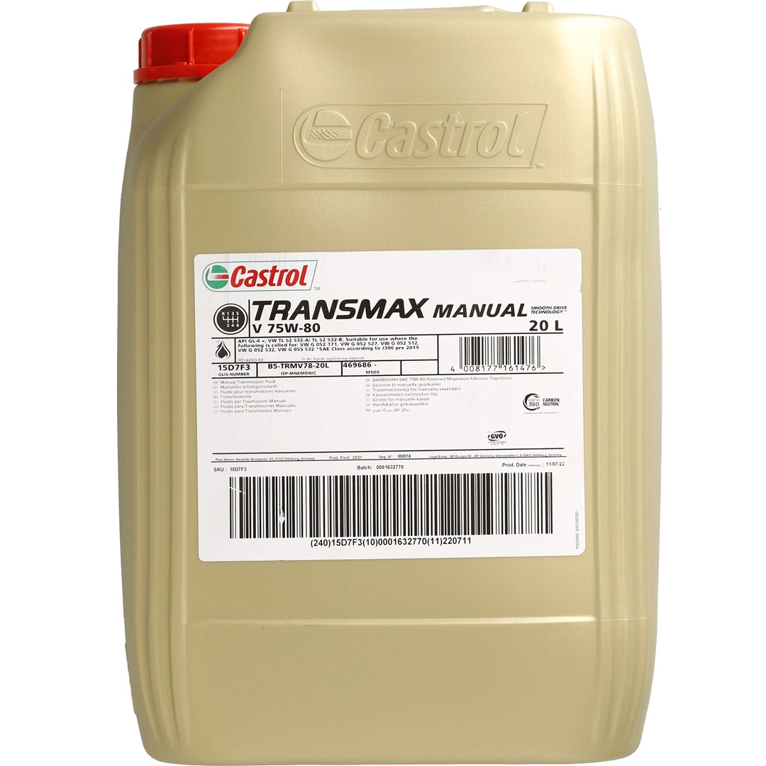 Castrol Castrol Transmax Manual V FE 75W/80 20L
