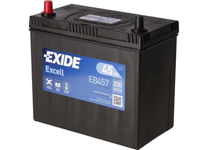 Batteri Exide - Easycode EB457 - 45 ah