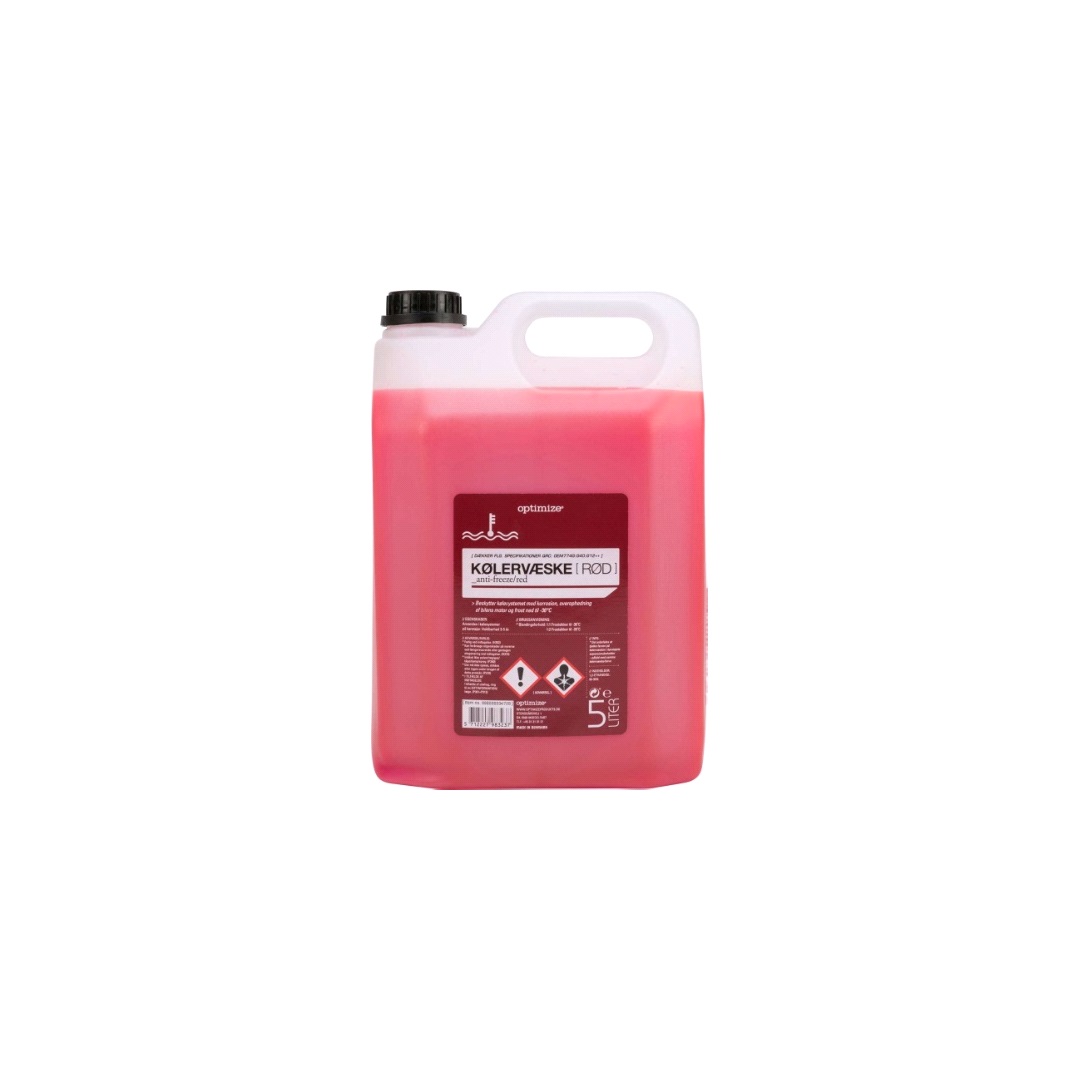 Optimize Optimize kylarvätsk RÖD 5 liter (G12++)