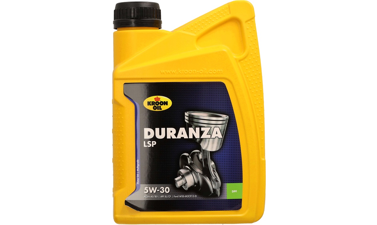 Kroon Oil Duranza LSP 5W/30 1 liter - Motorolie - thansen.dk