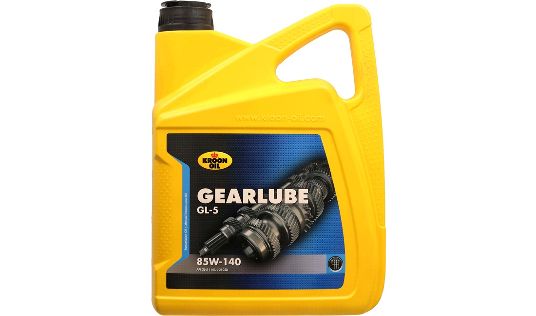  Gearolie GL-5 85W/140, 5 liter