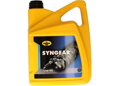 Gearolie Syngear 75W-90, 5 liter