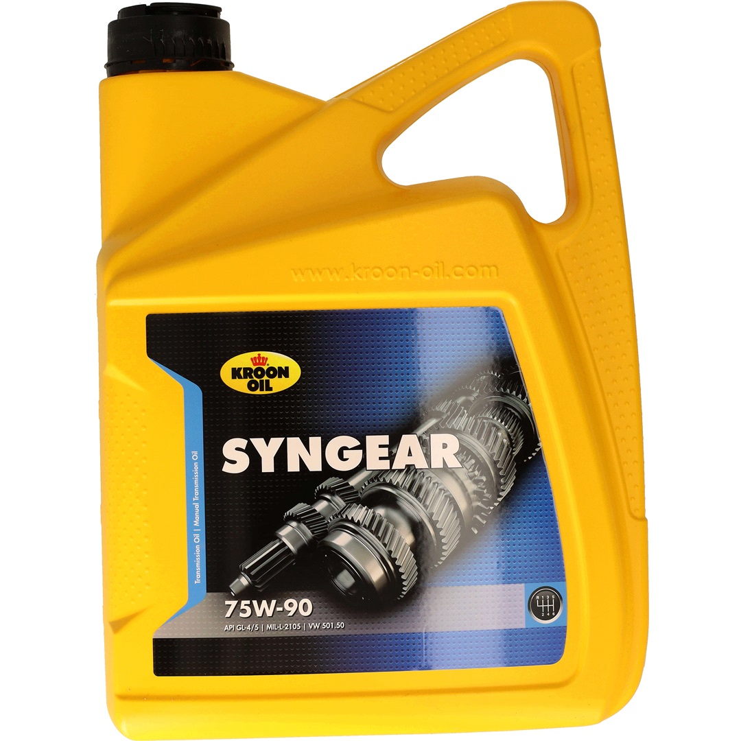 Kroon-Oil Växelolja Syngear 75W-90, 5 liter