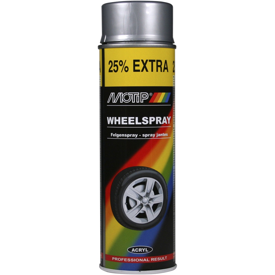 Motip Motip Wheel Spray Silver 500ml